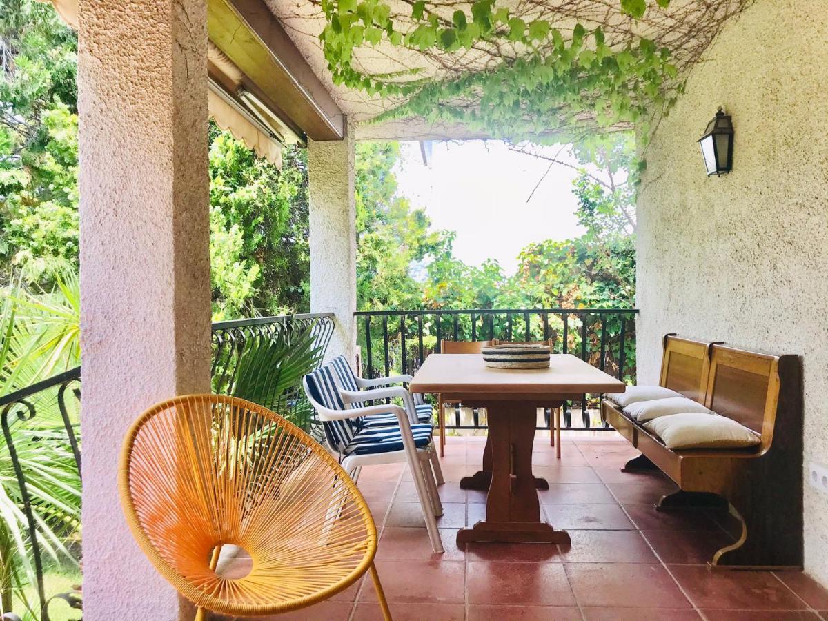 Casa Mediterranea Con Gran Jardin Y Piscina A 500 M De La Playa Roda de Bará Kültér fotó