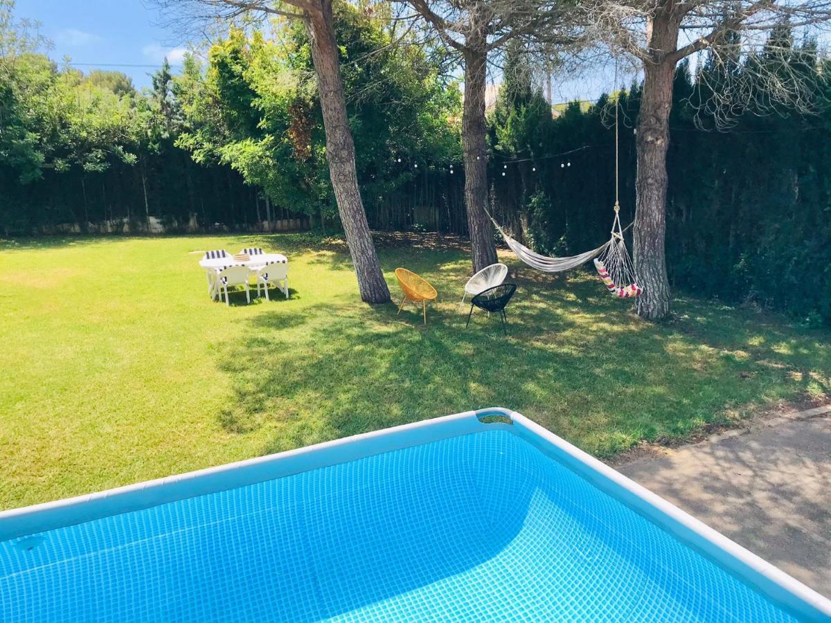 Casa Mediterranea Con Gran Jardin Y Piscina A 500 M De La Playa Roda de Bará Kültér fotó