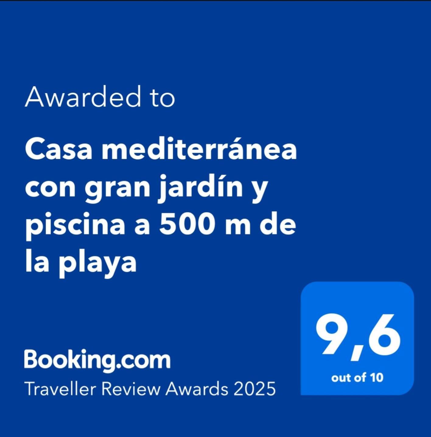 Casa Mediterranea Con Gran Jardin Y Piscina A 500 M De La Playa Roda de Bará Kültér fotó